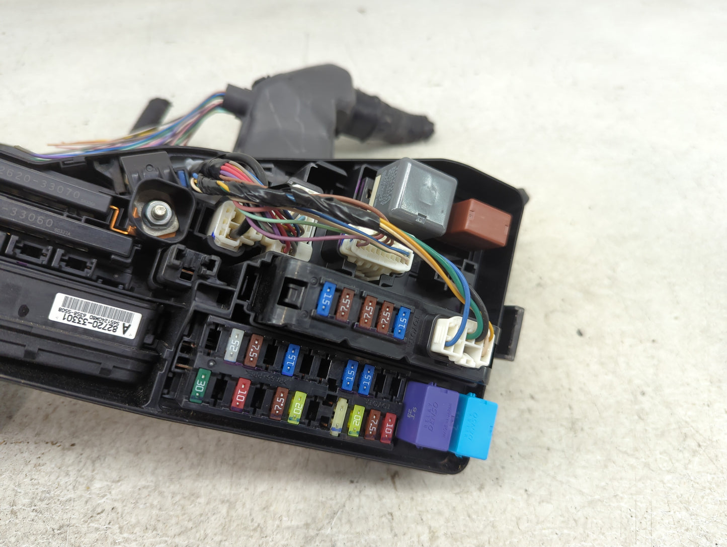 2012-2017 Toyota Camry Fusebox Fuse Box Panel Relay Module P/N:82720-33301 Fits Fits 2012 2013 2014 2015 2016 2017 OEM Used 