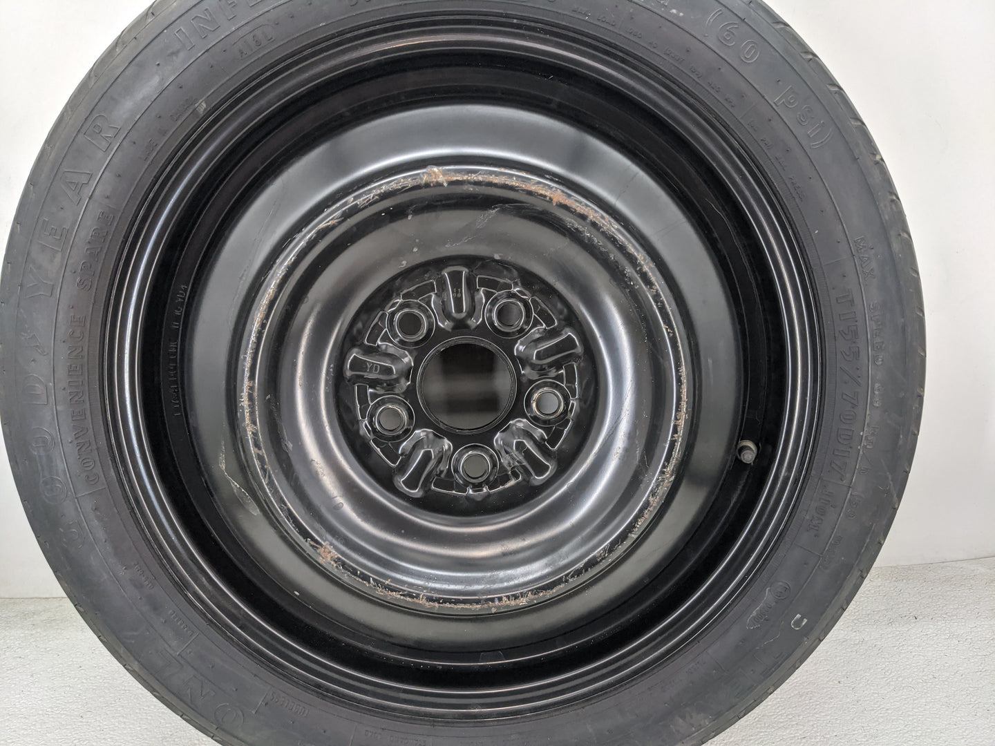 2007-2017 Toyota Camry Spare Donut Tire Wheel Rim Oem - Oemusedautoparts1.com