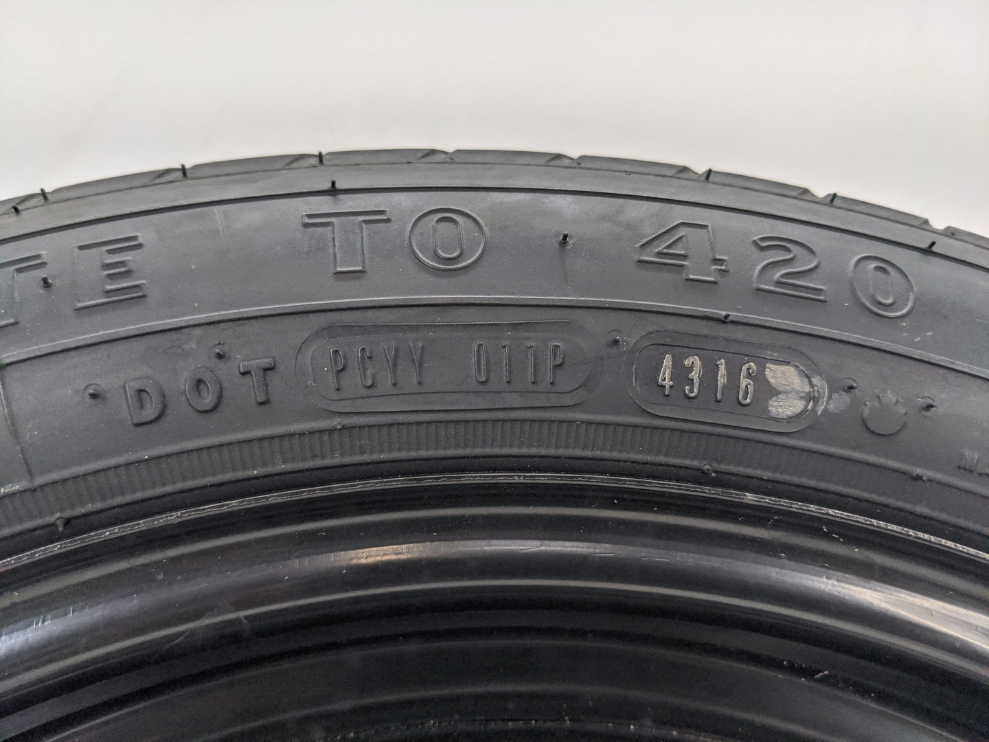 2007-2017 Toyota Camry Spare Donut Tire Wheel Rim Oem - Oemusedautoparts1.com