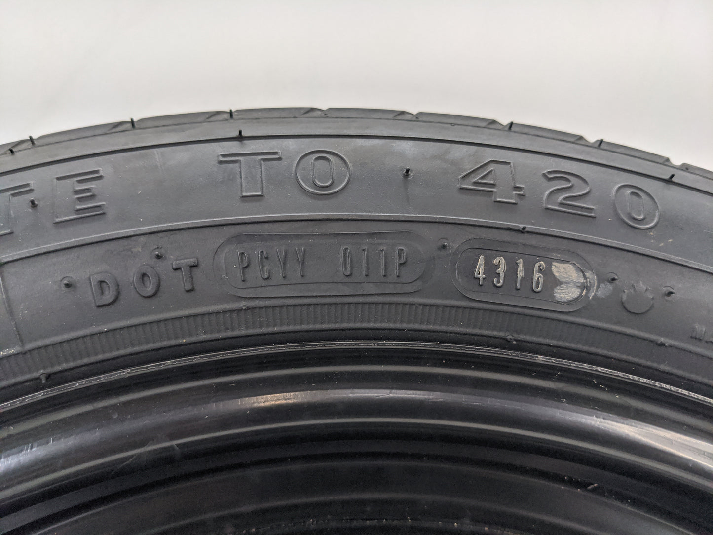 2007-2017 Toyota Camry Spare Donut Tire Wheel Rim Oem - Oemusedautoparts1.com
