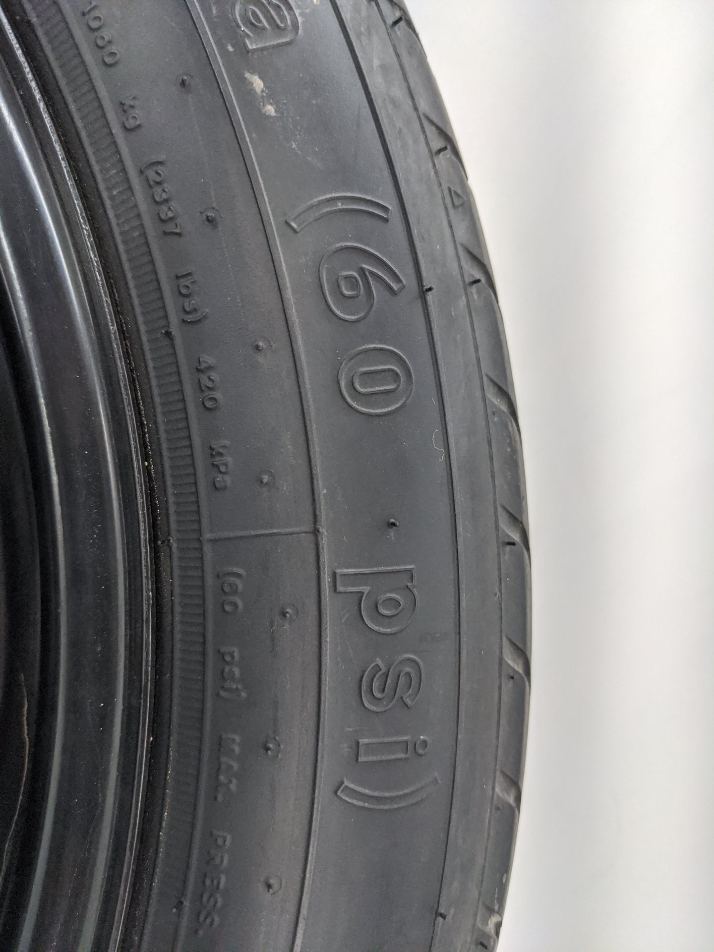 2007-2017 Toyota Camry Spare Donut Tire Wheel Rim Oem - Oemusedautoparts1.com