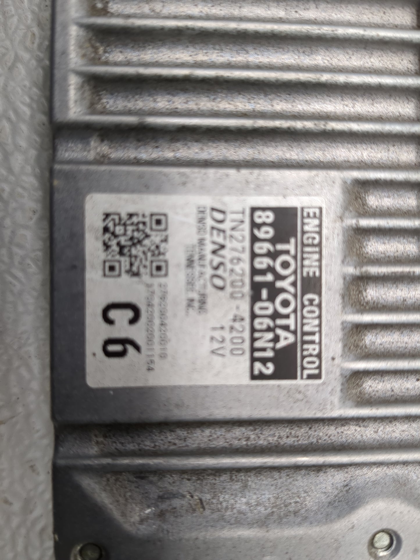 2016-2017 Toyota Camry PCM Engine Control Computer ECU ECM PCU OEM P/N:89661-06N12 TN276200-4200 Fits Fits 2016 2017 OEM Use