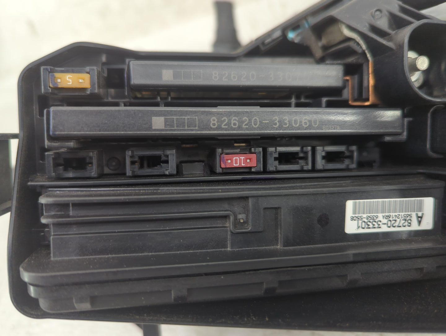 2012-2017 Toyota Camry Fusebox Fuse Box Panel Relay Module P/N:82720-33301 82620-33060 Fits Fits 2012 2013 2014 2015 2016 20