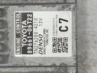 2016-2017 Toyota Camry PCM Engine Control Computer ECU ECM PCU OEM P/N:89661-06T22 TN276200-4210 Fits Fits 2016 2017 OEM Use