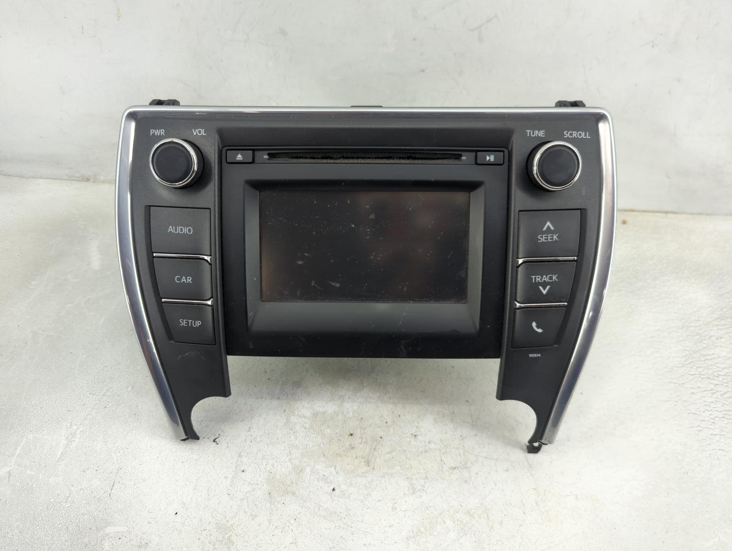 2016-2017 Toyota Camry Radio AM FM Cd Player Receiver Replacement P/N:86140-06660 139000-1840E101, MP301082 Fits Fits 2016 2