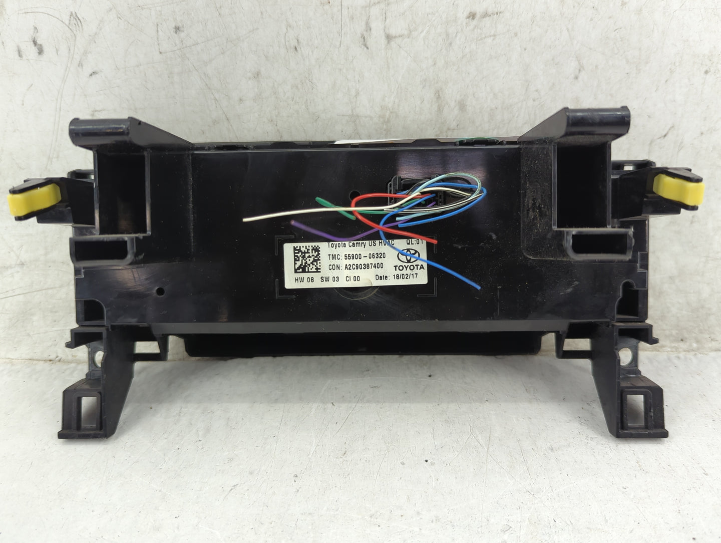 2015-2017 Toyota Camry Climate Control Module Temperature AC/Heater Replacement P/N:55900-06320 A2C90387400 Fits OEM Used Au