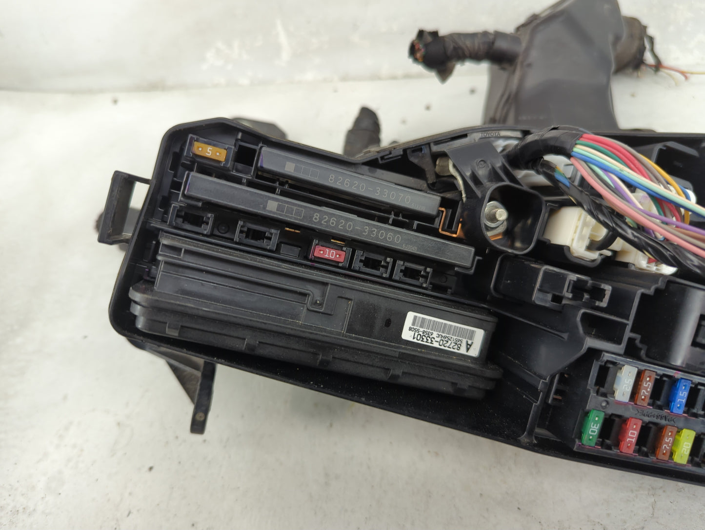 2012-2017 Toyota Camry Fusebox Fuse Box Panel Relay Module P/N:82720-33301 82620-33070 Fits Fits 2012 2013 2014 2015 2016 20