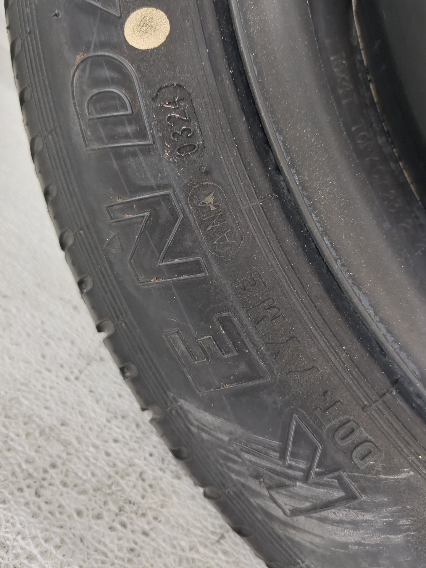2017 Toyota Camry Spare Donut Tire Wheel Rim Oem 1462127 - Oemusedautoparts1.com