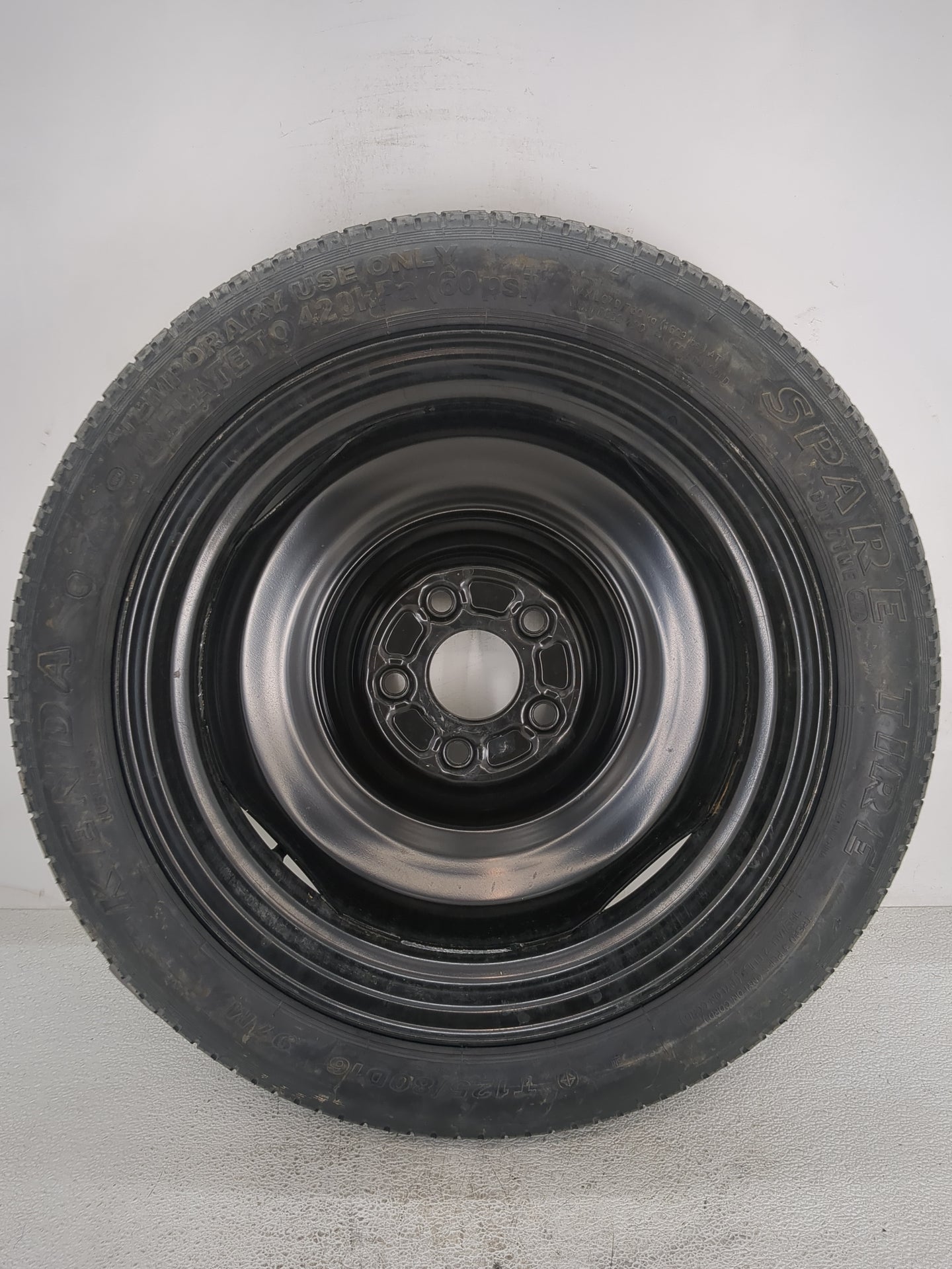 2017 Toyota Camry Spare Donut Tire Wheel Rim Oem 1462127 - Oemusedautoparts1.com