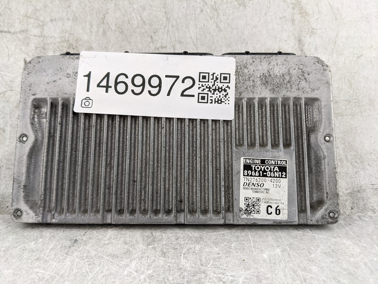 2016-2017 Toyota Camry PCM Engine Control Computer ECU ECM PCU OEM P/N:89661-06N12 TN276200-4200 Fits Fits 2016 2017 OEM Use