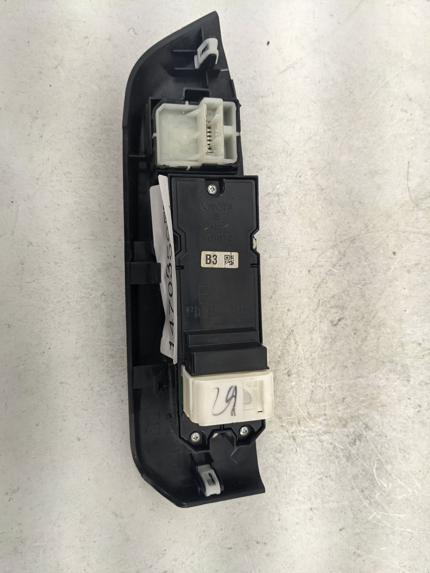 2015-2017 Toyota Camry Master Power Window Switch Replacement Driver Side Left P/N:515672 Fits Fits 2015 2016 2017 OEM Used 