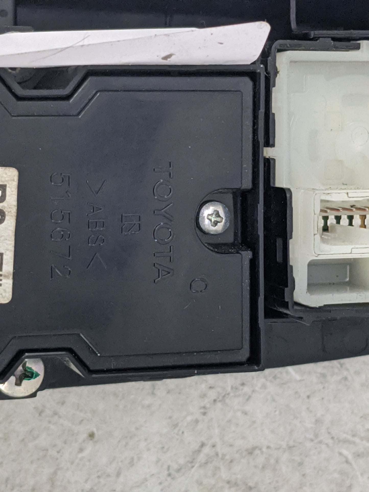 2015-2017 Toyota Camry Master Power Window Switch Replacement Driver Side Left P/N:515672 Fits Fits 2015 2016 2017 OEM Used 