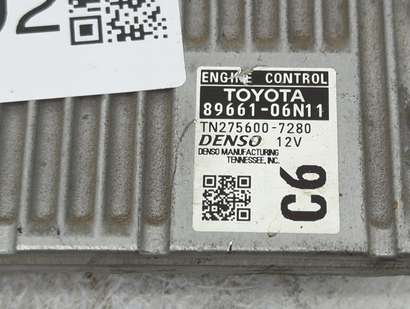 2016-2017 Toyota Camry PCM Engine Control Computer ECU ECM PCU OEM P/N:89661-06N11 TN275600-7280 Fits Fits 2016 2017 OEM Use