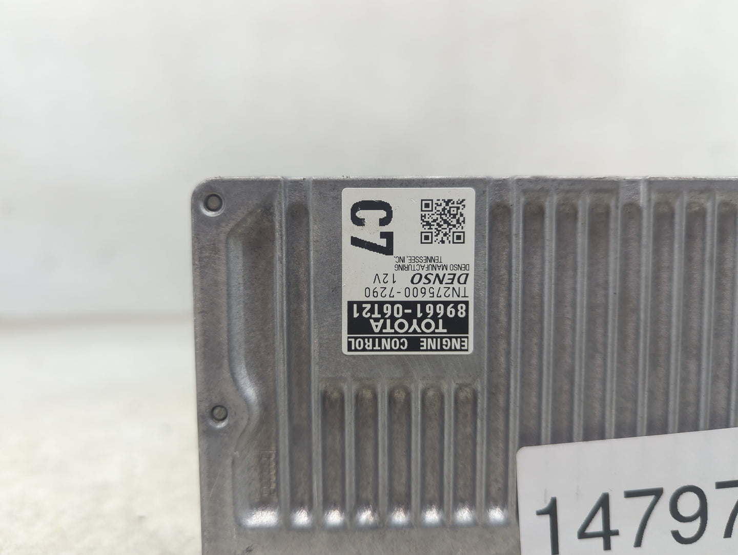 2016-2017 Toyota Camry PCM Engine Control Computer ECU ECM PCU OEM P/N:89661-06T21 TN275600-7290 Fits Fits 2016 2017 OEM Use