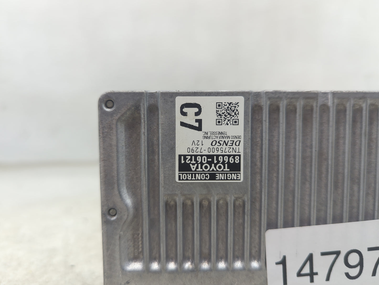 2016-2017 Toyota Camry PCM Engine Control Computer ECU ECM PCU OEM P/N:89661-06T21 TN275600-7290 Fits Fits 2016 2017 OEM Use