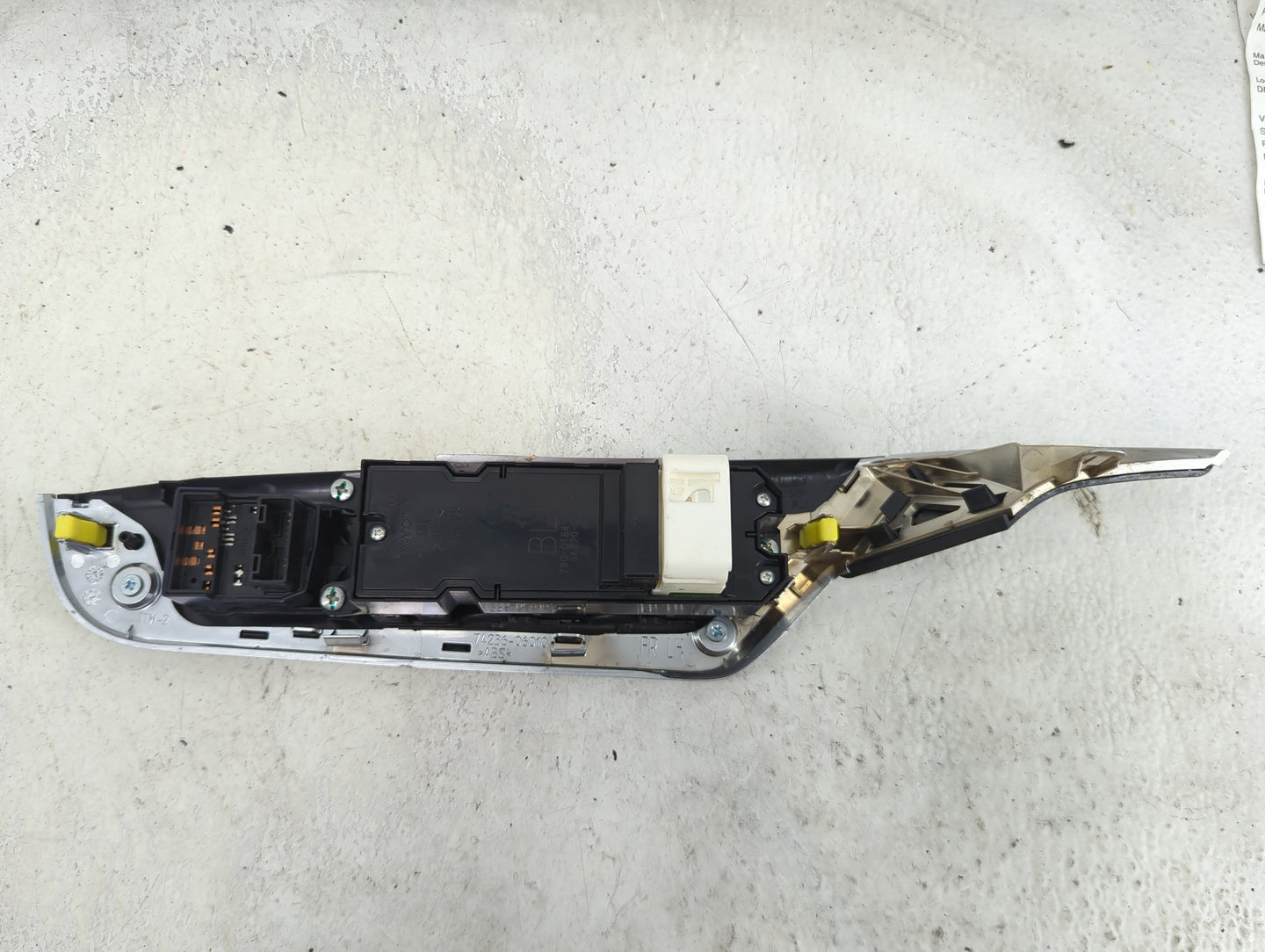 2015-2017 Toyota Camry Master Power Window Switch Replacement Driver Side Left P/N:515672 74236 Fits Fits 2015 2016 2017 OEM