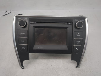 compare product 2016-2017 Toyota Camry Radio AM FM Cd Player Receiver Replacement P/N:100614 1840D, 06A17201C3201 Fits Fits 2016 2017 OEM Used Auto Parts