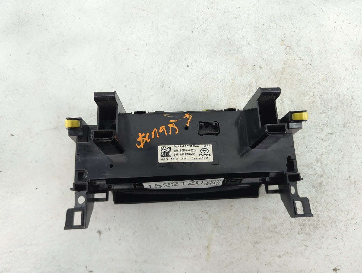 2015-2017 Toyota Camry Climate Control Module Temperature AC/Heater Replacement P/N:55900-06320 A2C90387400 Fits OEM Used Au