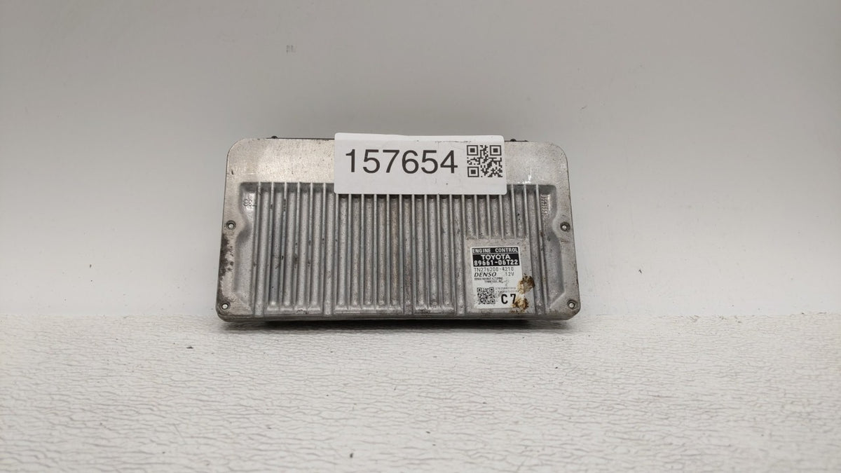 2016-2017 Toyota Camry PCM Engine Control Computer ECU ECM PCU OEM P/N:89661-06T21 89661-06T22 Fits 2016 2017 OEM Used Auto 