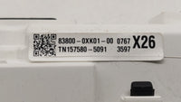 2017 Toyota Camry Instrument Cluster Speedometer Gauges P/N:83800-0XK00-00 83800-0XK01-00, 83800-0X820-00 Fits OEM Used Auto