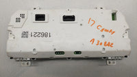 2017 Toyota Camry Instrument Cluster Speedometer Gauges P/N:83800-0XK00-00 83800-0XK01-00, 83800-0X820-00 Fits OEM Used Auto