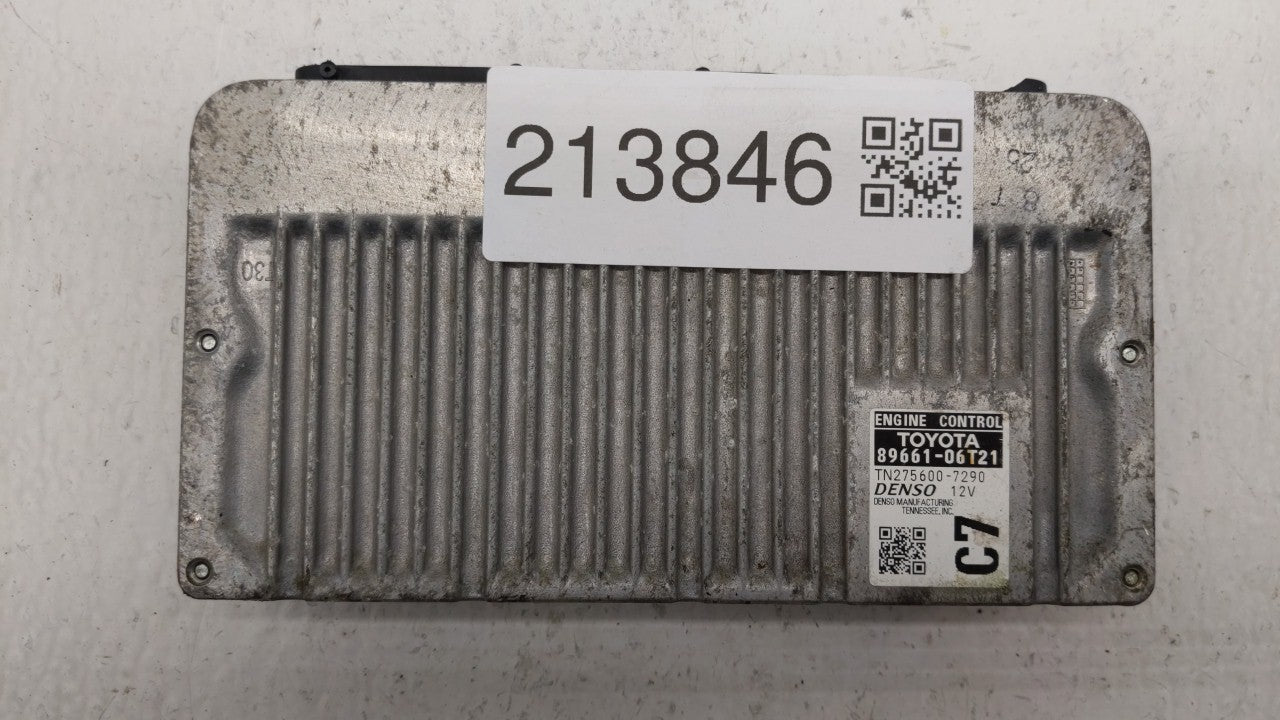 2016-2017 Toyota Camry PCM Engine Control Computer ECU ECM PCU OEM P/N:89661-06T21 89661-06T22 Fits Fits 2016 2017 OEM Used 