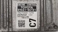 2016-2017 Toyota Camry PCM Engine Control Computer ECU ECM PCU OEM P/N:89661-06T21 89661-06T22 Fits Fits 2016 2017 OEM Used 