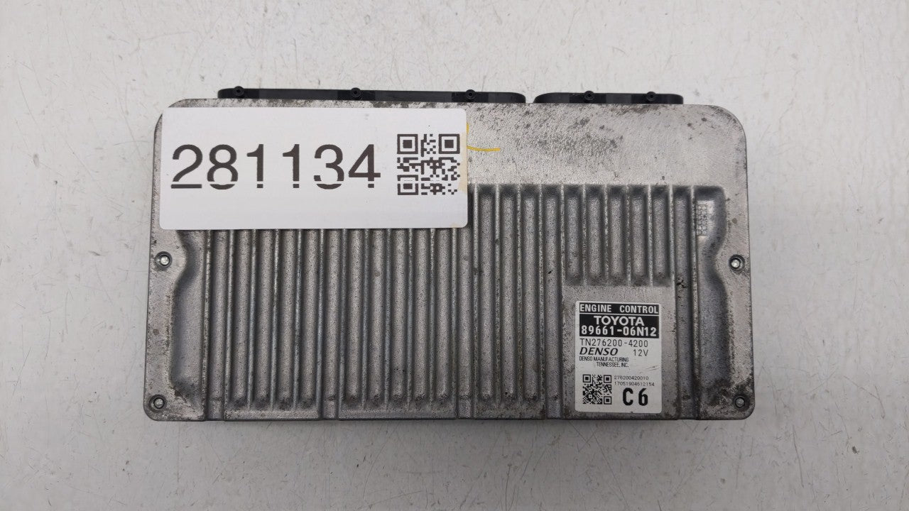 2016-2017 Toyota Camry PCM Engine Control Computer ECU ECM PCU OEM P/N:89661-06T22 89661-06N12, 89661-06N11 Fits Fits 2016 2