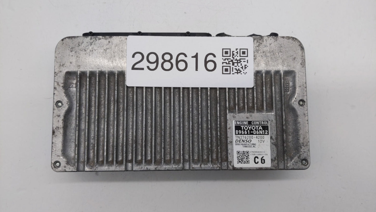 2016-2017 Toyota Camry PCM Engine Control Computer ECU ECM PCU OEM P/N:89661-06T21 89661-06T22, 89661-06N12 Fits Fits 2016 2