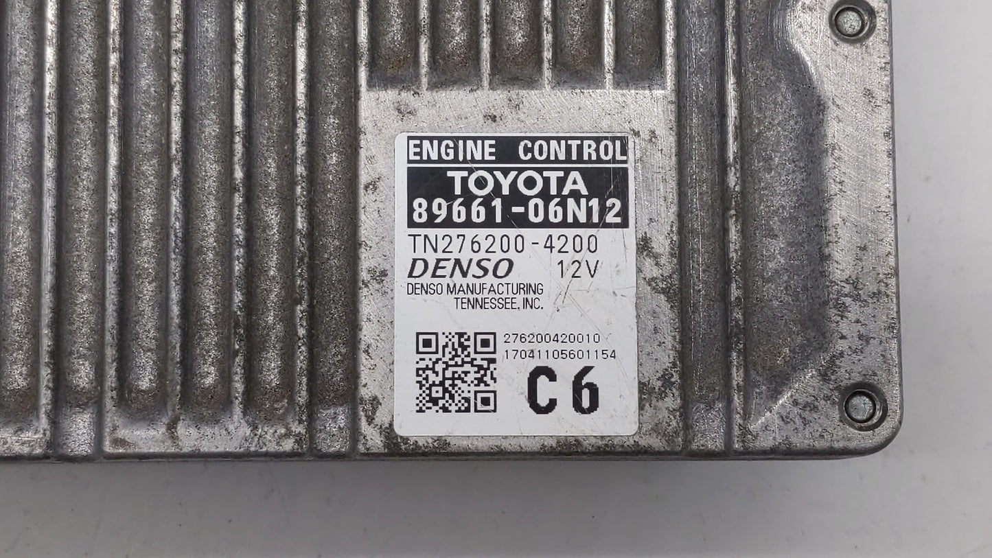 2016-2017 Toyota Camry PCM Engine Control Computer ECU ECM PCU OEM P/N:89661-06T21 89661-06T22, 89661-06N12 Fits Fits 2016 2