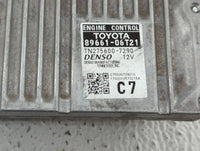 2016-2017 Toyota Camry PCM Engine Control Computer ECU ECM PCU OEM P/N:89661-06T21 89661-06T22 Fits Fits 2016 2017 OEM Used 