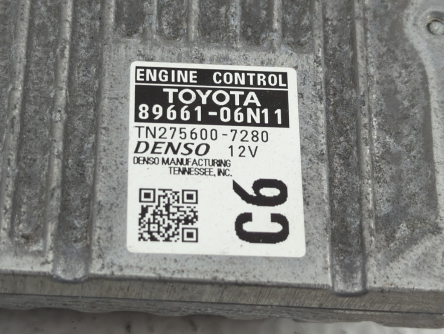 2016-2017 Toyota Camry PCM Engine Control Computer ECU ECM PCU OEM P/N:89661-06T21 89661-06T22, 89661-06N12 Fits Fits 2016 2