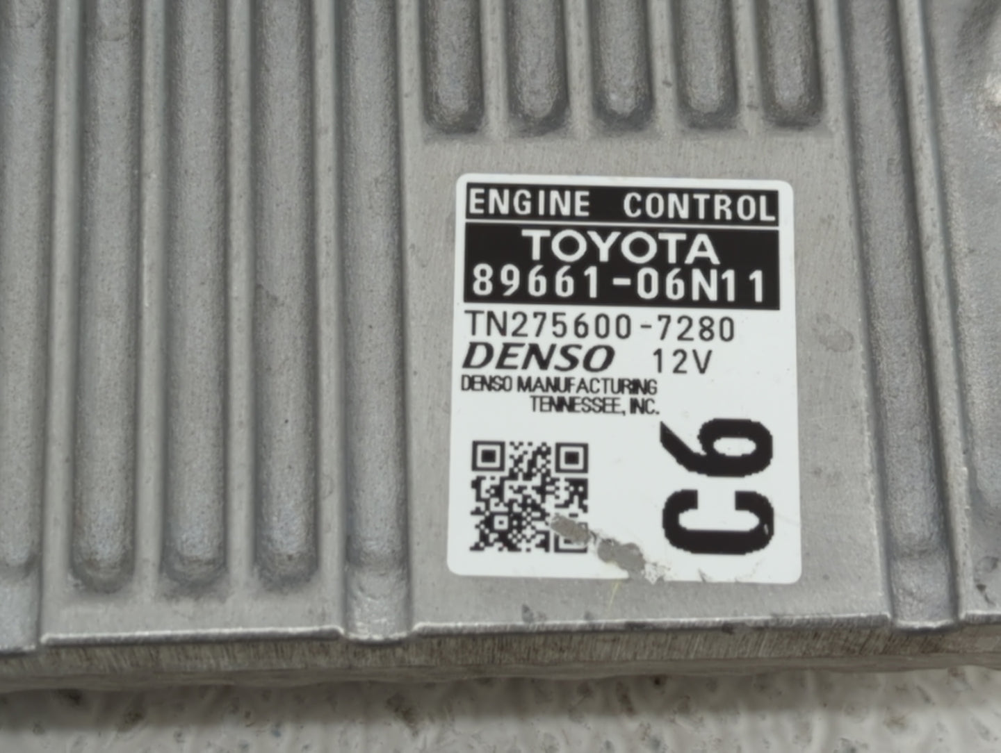 2016-2017 Toyota Camry PCM Engine Control Computer ECU ECM PCU OEM P/N:89661-06T21 89661-06T22, 89661-06N12 Fits Fits 2016 2