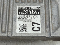 2016-2017 Toyota Camry PCM Engine Control Computer ECU ECM PCU OEM P/N:89661-06T21 89661-06T22 Fits Fits 2016 2017 OEM Used 
