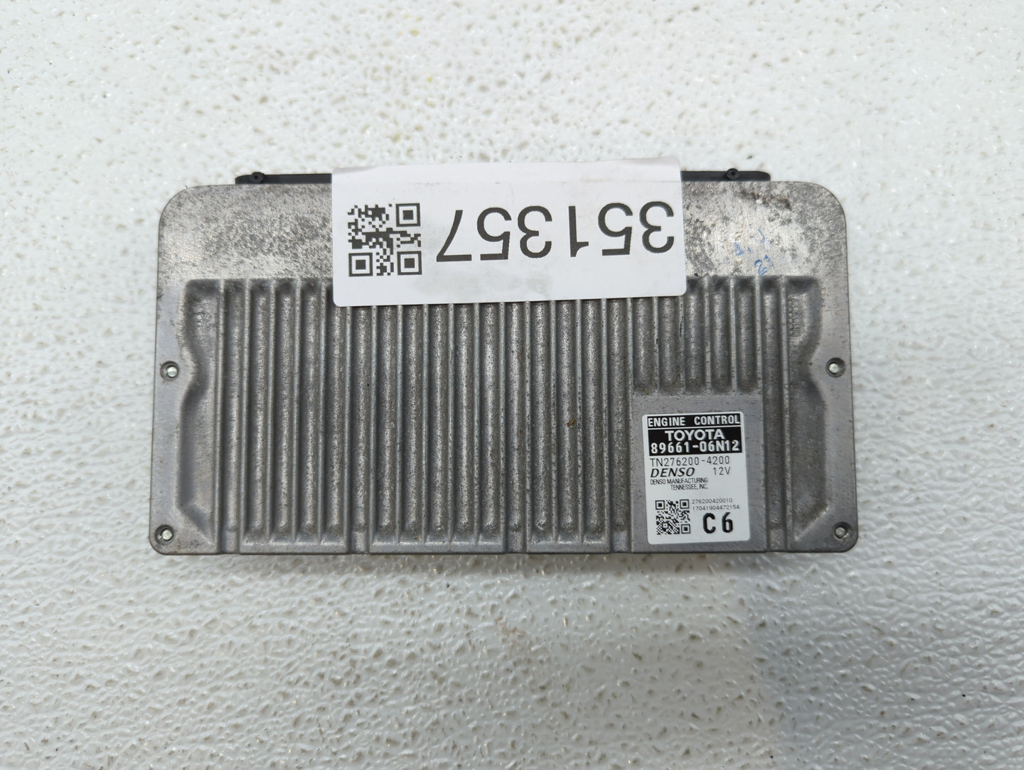 2016-2017 Toyota Camry PCM Engine Control Computer ECU ECM PCU OEM P/N:89661-06T21 89661-06T22, 89661-06N12 Fits Fits 2016 2