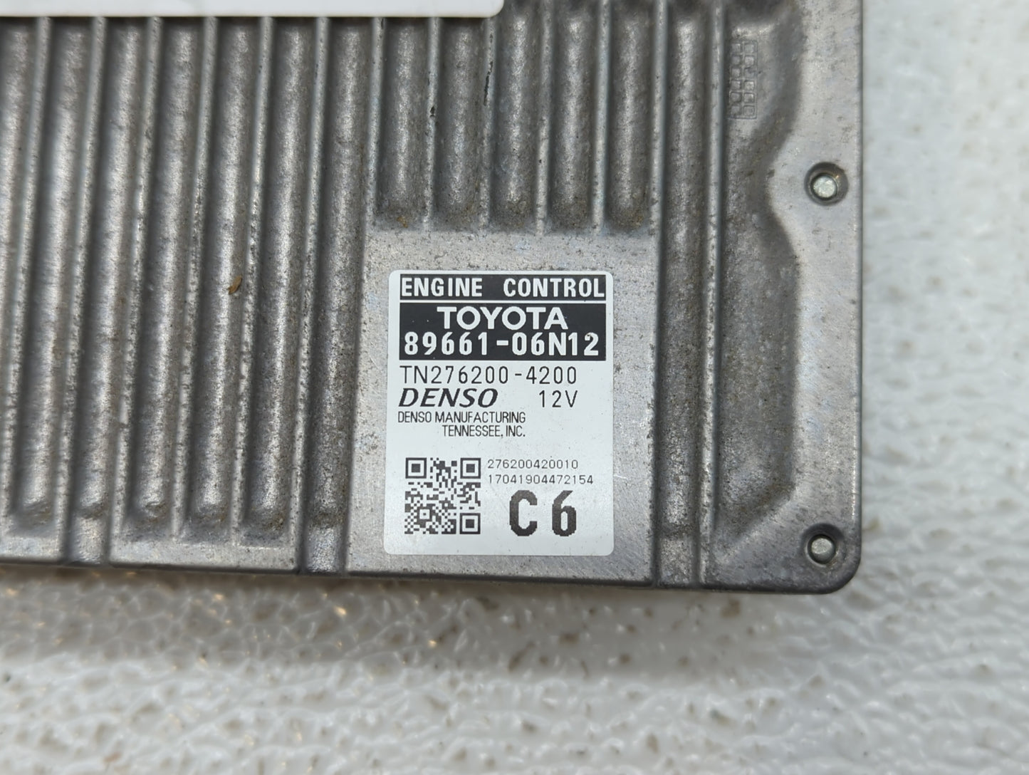 2016-2017 Toyota Camry PCM Engine Control Computer ECU ECM PCU OEM P/N:89661-06T21 89661-06T22, 89661-06N12 Fits Fits 2016 2