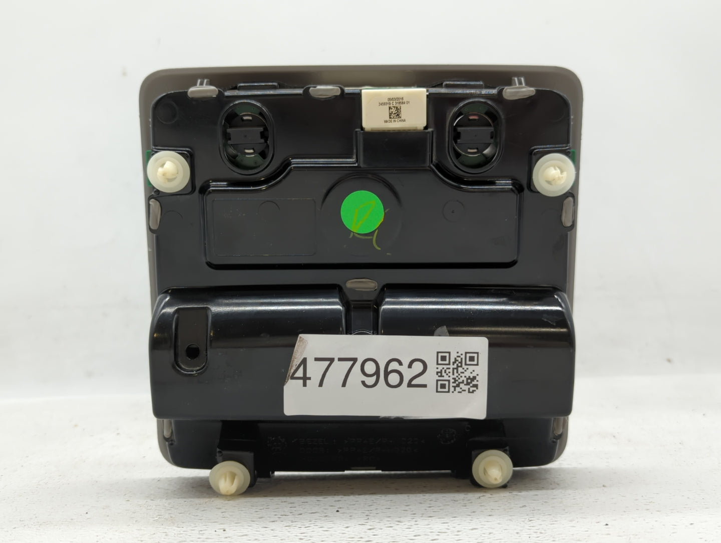 2012-2017 Toyota Camry Overhead Roof Console Dark Grey - Oemusedautoparts1.com
