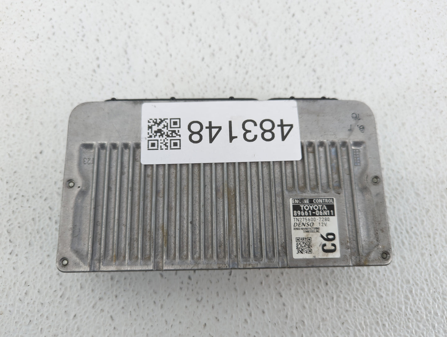 2016-2017 Toyota Camry PCM Engine Control Computer ECU ECM PCU OEM P/N:89661-06N12 89661-06N11 Fits Fits 2016 2017 OEM Used 