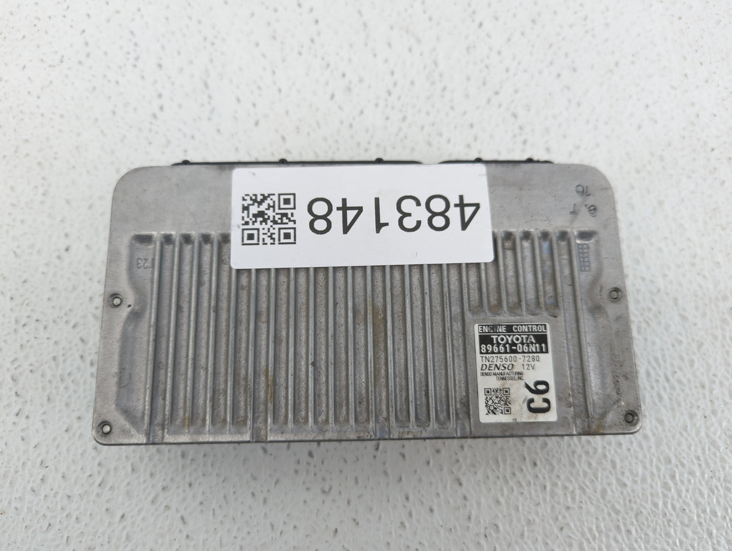 2016-2017 Toyota Camry PCM Engine Control Computer ECU ECM PCU OEM P/N:89661-06N12 89661-06N11 Fits Fits 2016 2017 OEM Used 