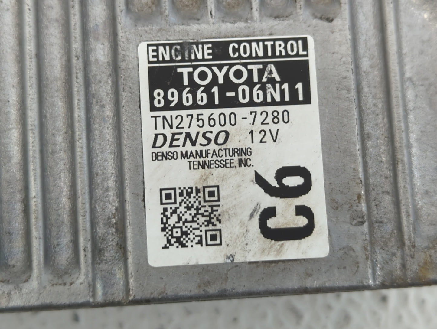 2016-2017 Toyota Camry PCM Engine Control Computer ECU ECM PCU OEM P/N:89661-06N12 89661-06N11 Fits Fits 2016 2017 OEM Used 