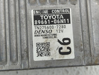 2016-2017 Toyota Camry PCM Engine Control Computer ECU ECM PCU OEM P/N:89661-06N12 89661-06N11 Fits Fits 2016 2017 OEM Used 