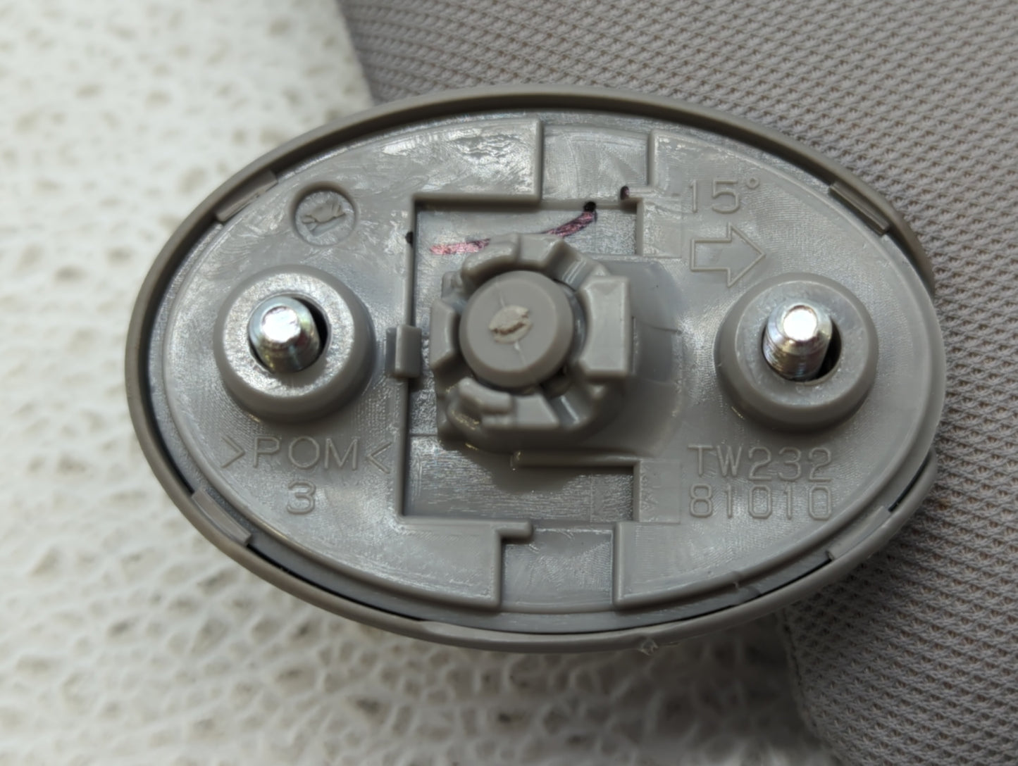 2012-2017 Toyota Camry Sun Visor Shade Replacement Passenger Right Mirror Fits Fits 2012 2013 2014 2015 2016 2017 OEM Used A