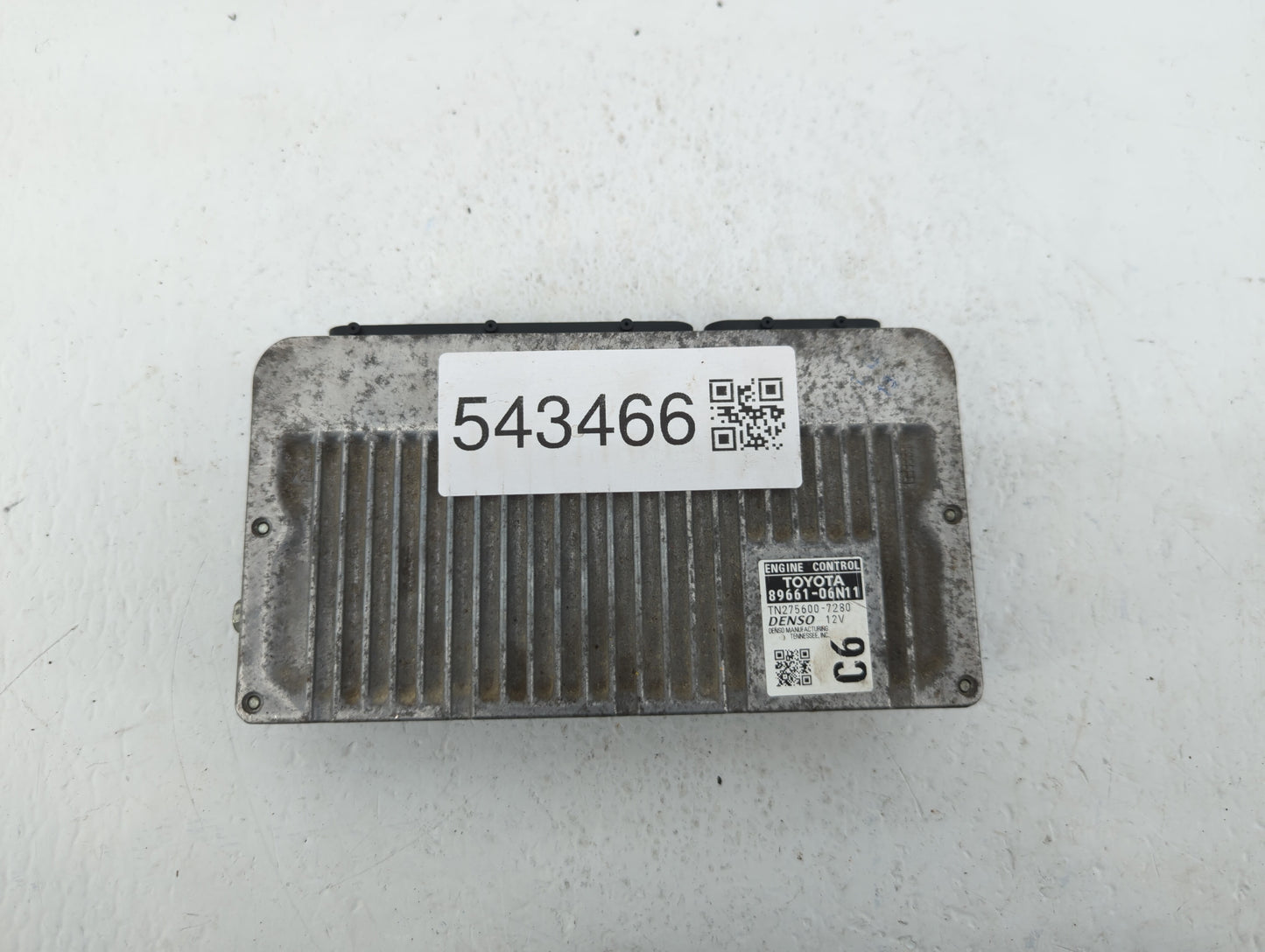 2016-2017 Toyota Camry PCM Engine Control Computer ECU ECM PCU OEM P/N:89661-06N11 Fits Fits 2016 2017 OEM Used Auto Parts -