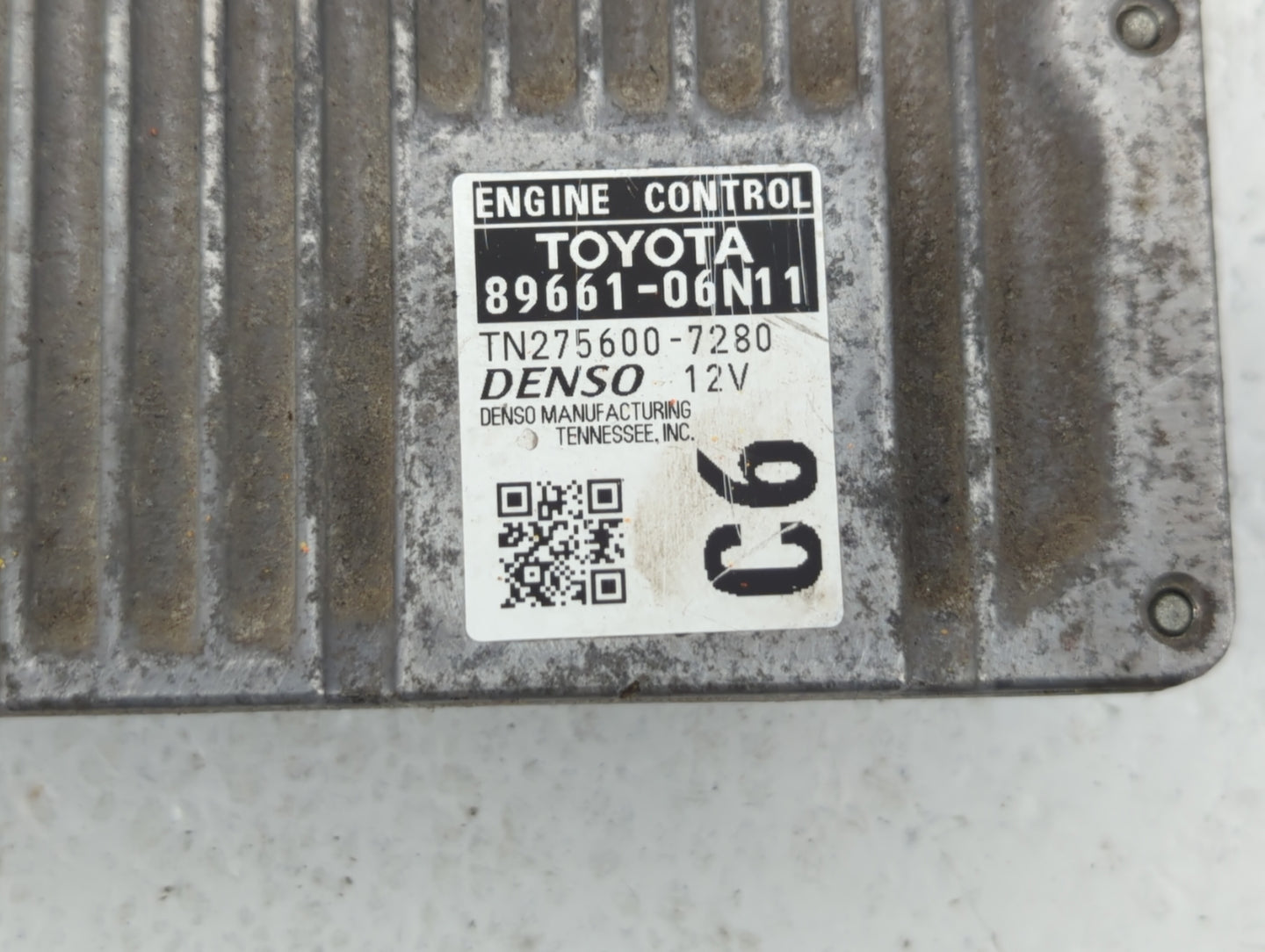 2016-2017 Toyota Camry PCM Engine Control Computer ECU ECM PCU OEM P/N:89661-06N11 Fits Fits 2016 2017 OEM Used Auto Parts -
