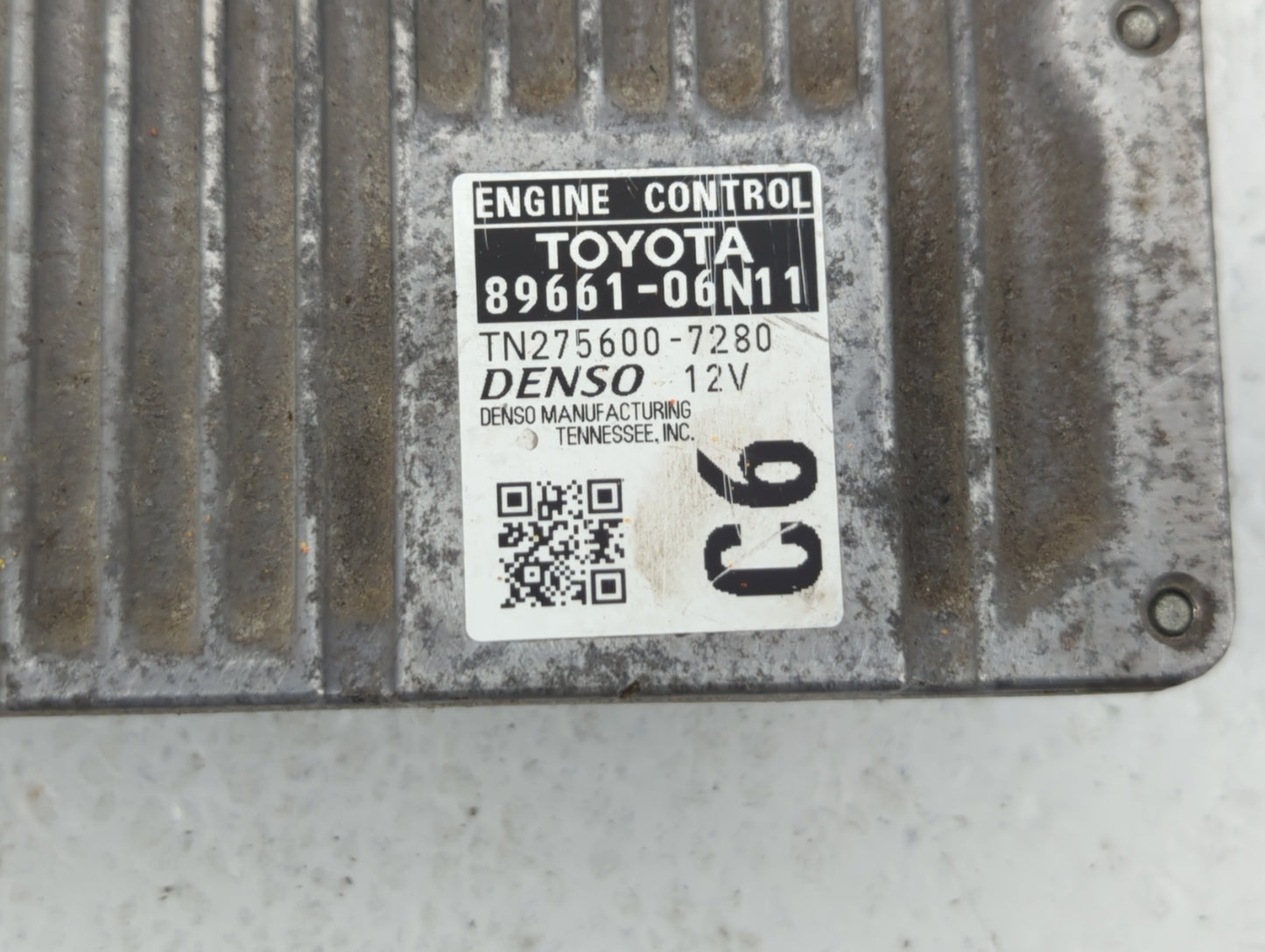 2016-2017 Toyota Camry PCM Engine Control Computer ECU ECM PCU OEM P/N:89661-06N11 Fits Fits 2016 2017 OEM Used Auto Parts -