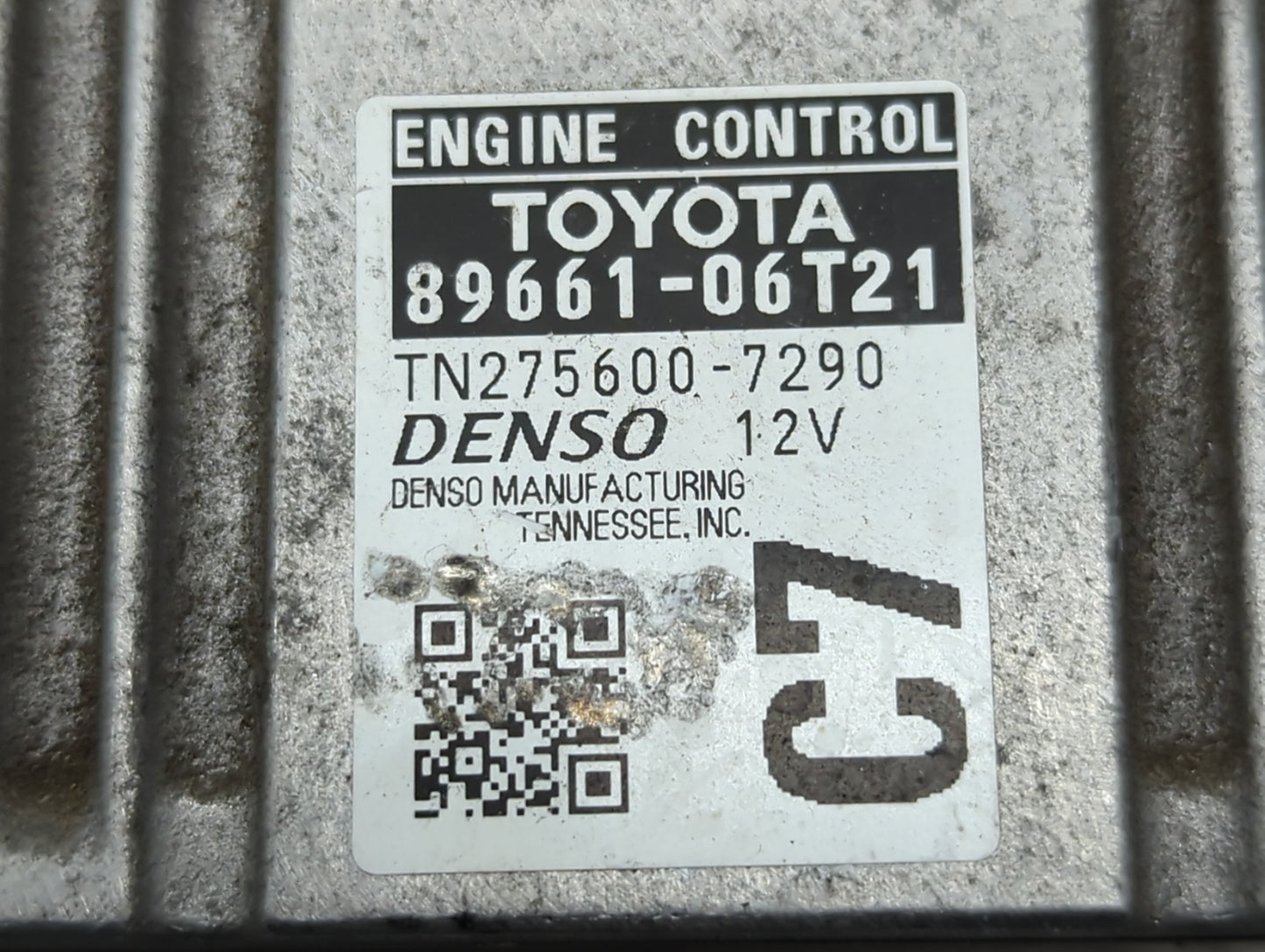 2016-2017 Toyota Camry PCM Engine Control Computer ECU ECM PCU OEM P/N:89661-06T21 89661-06T22 Fits Fits 2016 2017 OEM Used 
