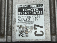 2016-2017 Toyota Camry PCM Engine Control Computer ECU ECM PCU OEM P/N:89661-06T21 89661-06T22 Fits Fits 2016 2017 OEM Used 
