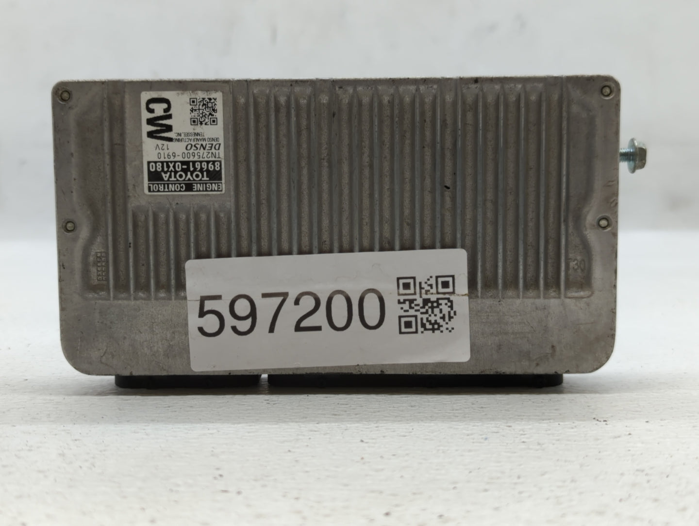 2016 Toyota Camry PCM Engine Control Computer ECU ECM PCU OEM P/N:TN275600-6910 89661-0X180 Fits OEM Used Auto Parts - Oemus