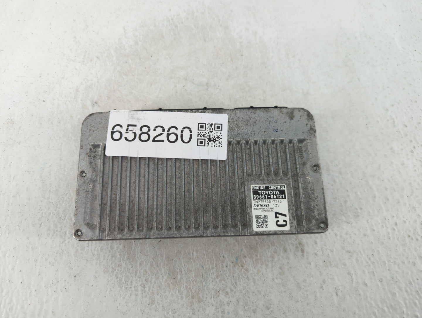 2016-2017 Toyota Camry PCM Engine Control Computer ECU ECM PCU OEM P/N:TN276200-7290 89661-06T221 Fits Fits 2016 2017 OEM Us