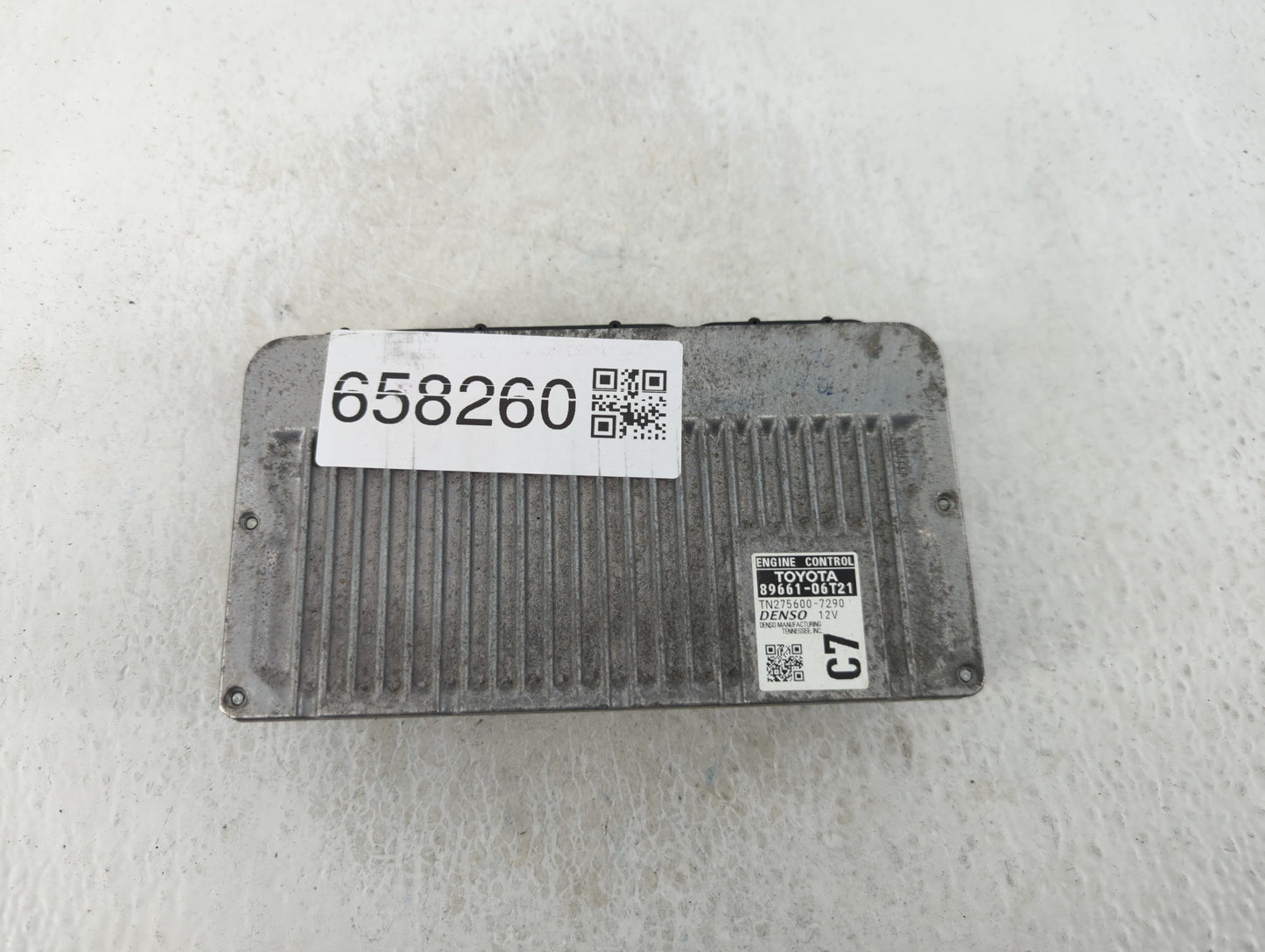 2016-2017 Toyota Camry PCM Engine Control Computer ECU ECM PCU OEM P/N:TN276200-7290 89661-06T221 Fits Fits 2016 2017 OEM Us